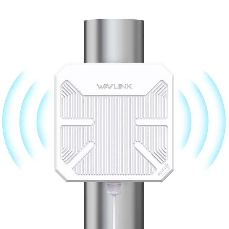 WAVLINK WN573HP3 Built-In 12dBi Directional Antenna Outdoor AX3000 Dual Band Repeater, Plug:AU Plug