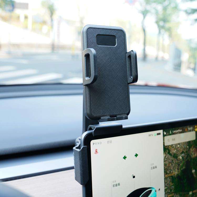 Clip On Universal Car Computer Monitor Mount 360 Degree Rotation Phone Holder Stand