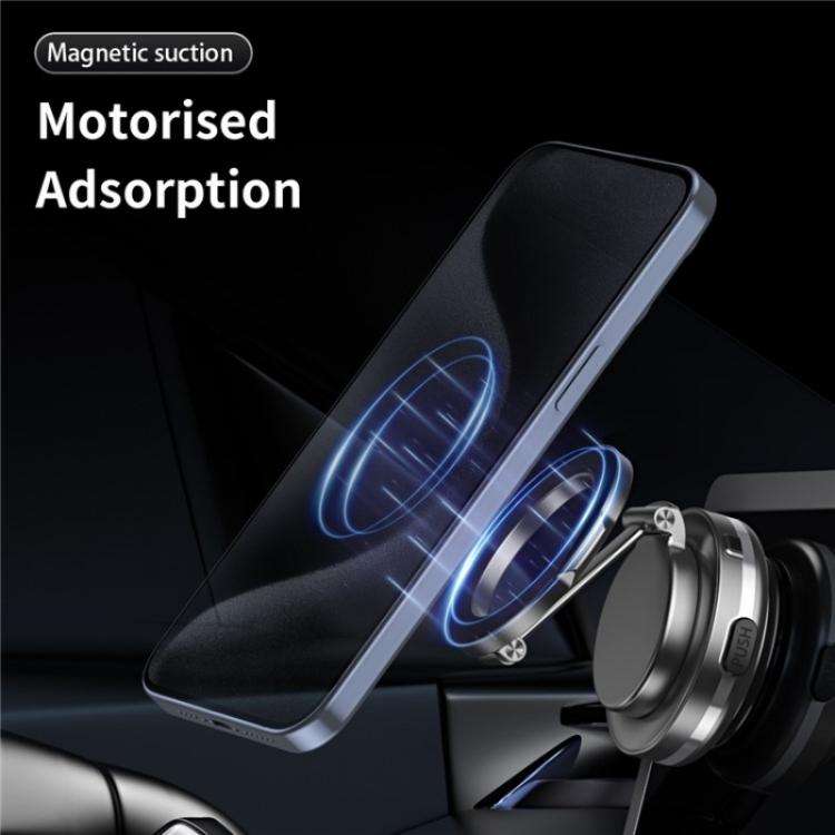C7 Multifunctional Magnetic Phone Holder Rotatable Folding Auto Vacuum Suction Cup Phone Holder(G...