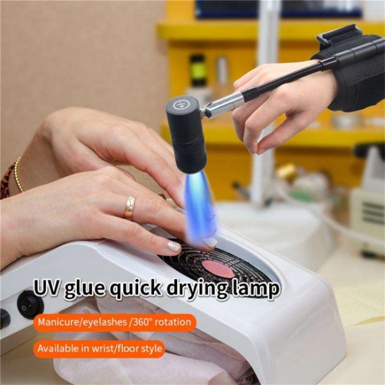 AL50 Eyelash Extensions / Nail Art / Eyebrow Tattoo Wrist Strap Curing Light UV Lamp(US Plug)