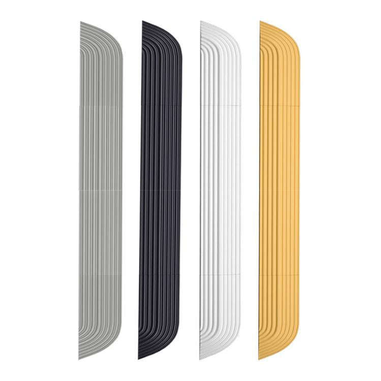 JUNSUNMAY For Ecovacs / iRobot / Mijia / Dreame Sweeping Robot Universal Silicone Threshold Bars ...