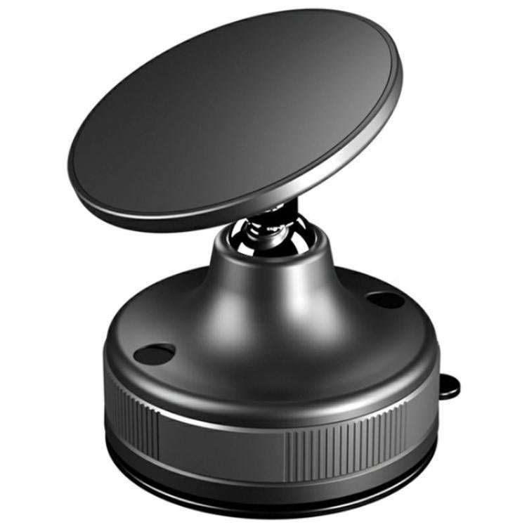T29 Dashboard Windshield Adjustable Phone Stand Magnetic Car Mount Suction Cup Holder(Black)