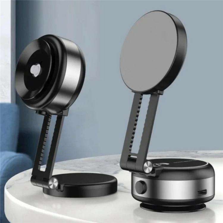 CZ07 Extendable Navigation Stand Car Phone Mount Magnetic Vacuum Suction Dashboard Holder