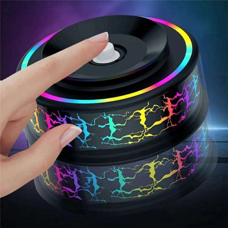 X12 Colorful Crackle Light Magnetic Car Dashboard Navigation Mount Vacuum Suction Cup Stand