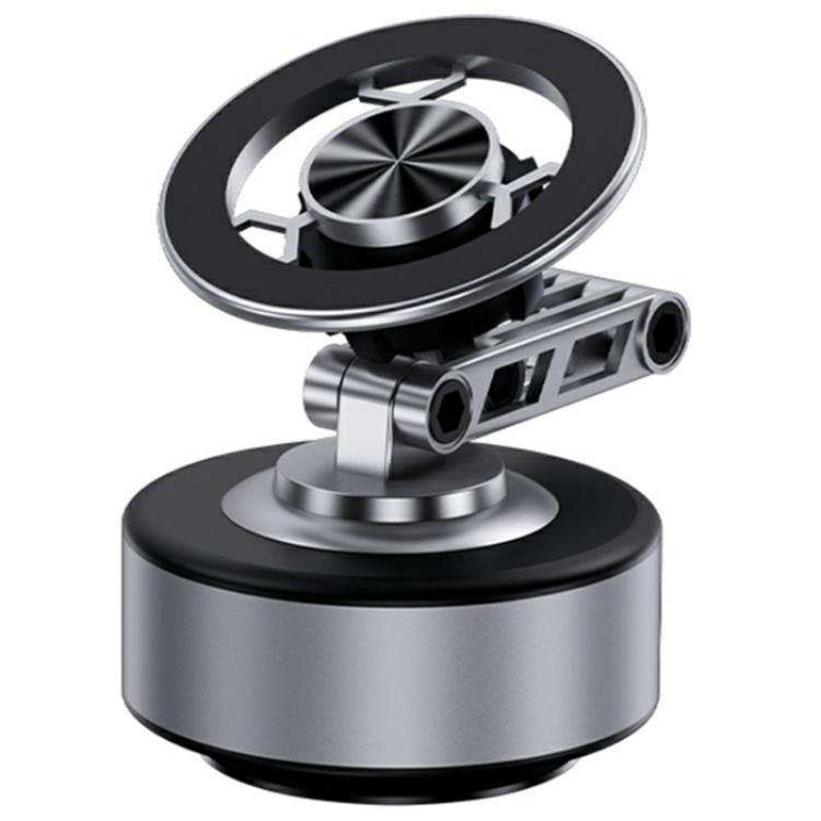 X91 360 Degree Rotation Navigation Stand Car Dashboard Magnetic Phone Mount Holder(Silver)