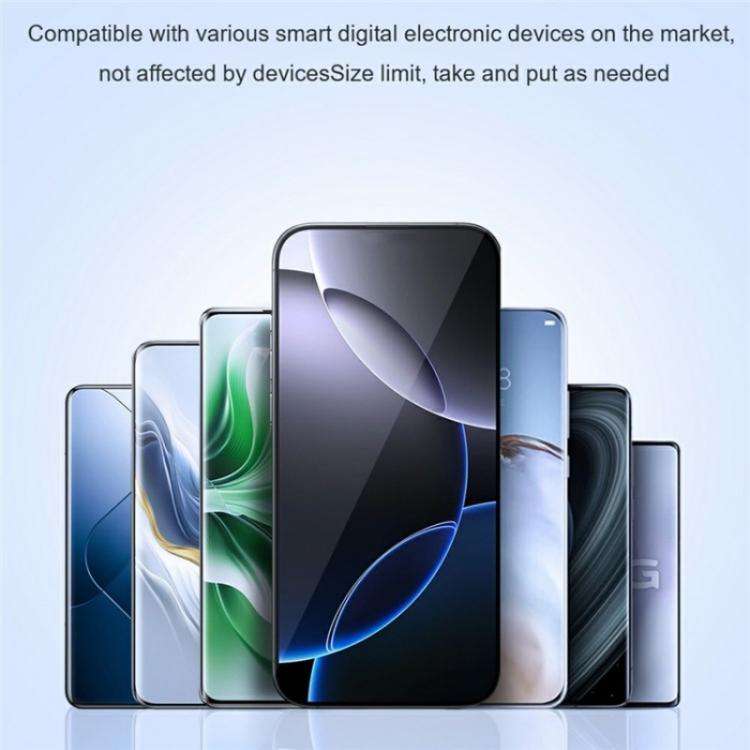 V1 Extendable Electric Suction Magnetic Foldable Stand Universal Car Dashboard Phone Holder