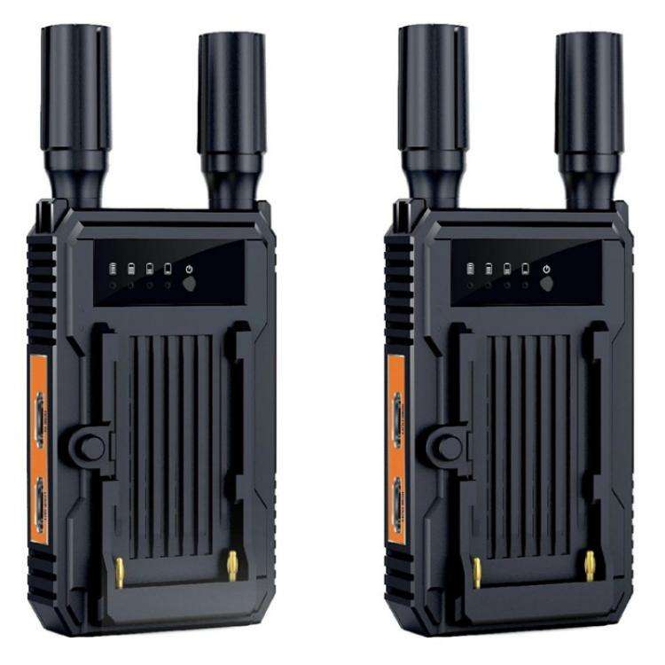 VRRIIS 097 4K HD Video HDMI Wireless Extender Kit Audio Video Wireless Transmitter Receiver, Plug...