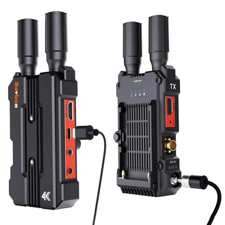 BOVBOX 098 For DSLR Cameras 4K HD Wireless Extender SDI HDMI Dual Interface Video Monitor, Plug:E...