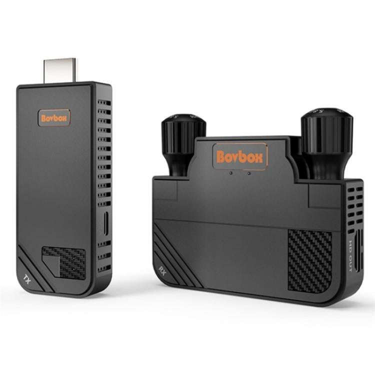 BOVBOX 091-HD Conference Use 100M Wireless WiFi HDMI Extender Video Transmitter Receiver, Plug:AU...