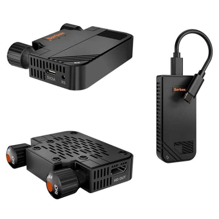 BOVBOX 091-TC For Phone Projector USB C Wireless Transmitter And Receiver Video Extender, Plug:AU...