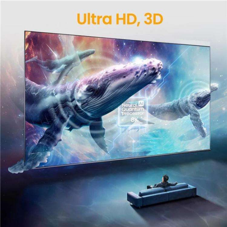 Q8-5 For Home Theater / Office HDMI 2.1 5x1 Switch 8K 60Hz Gaming Video Switcher  Control, Plug:E...