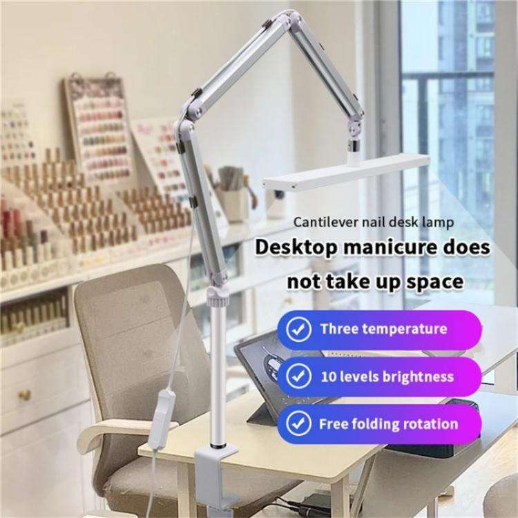 S001 Foldable Eyelash Extension LED Light Clip On Beauty Salon Tattoo Lamp(US Plug)