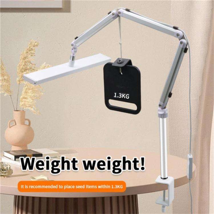 S001 Foldable Eyelash Extension LED Light Clip On Beauty Salon Tattoo Lamp(US Plug)