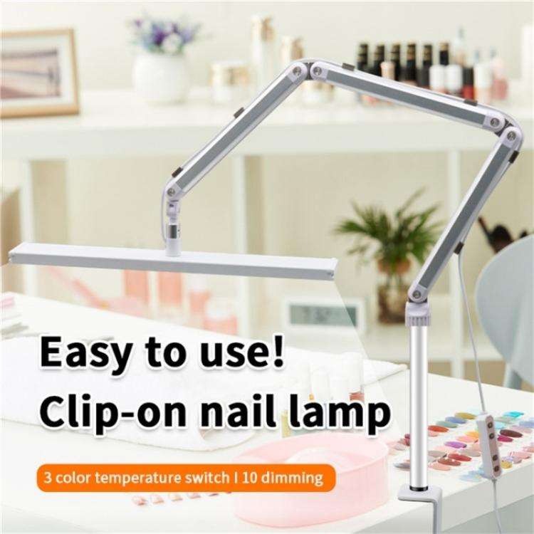 S001 Foldable Eyelash Extension LED Light Clip On Beauty Salon Tattoo Lamp(US Plug)