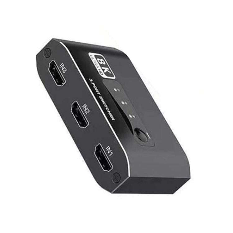 Q8Q3-2 8K 3 In 1 Out HDMI 2.1 Video Switcher 4K 120Hz HDMI Switch