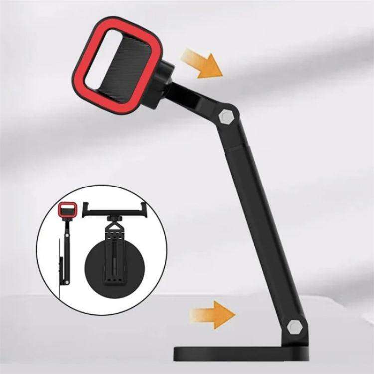JMARY MK63 Foldable 360 Degree Rotating Base Desktop Phone Tablet Holder