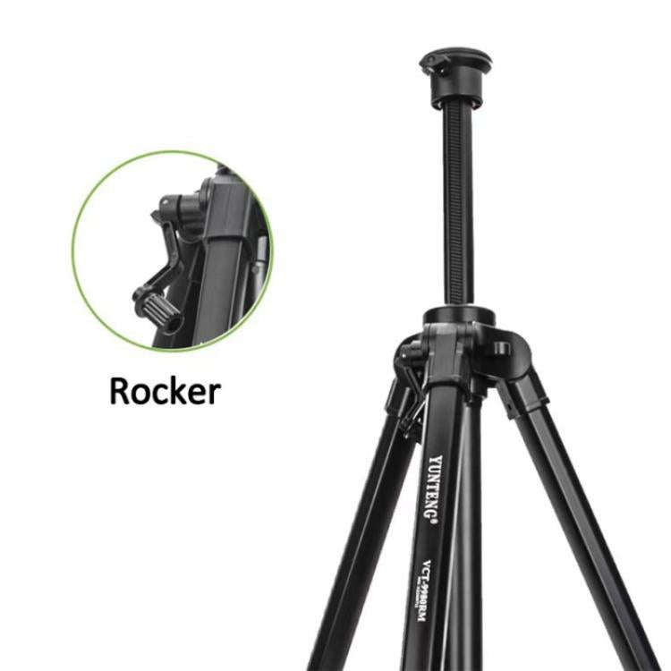 YUNTENG VCT-9980 Camera Tripod Stand Portable Cell Phone Mount Holder with Carrying Bag