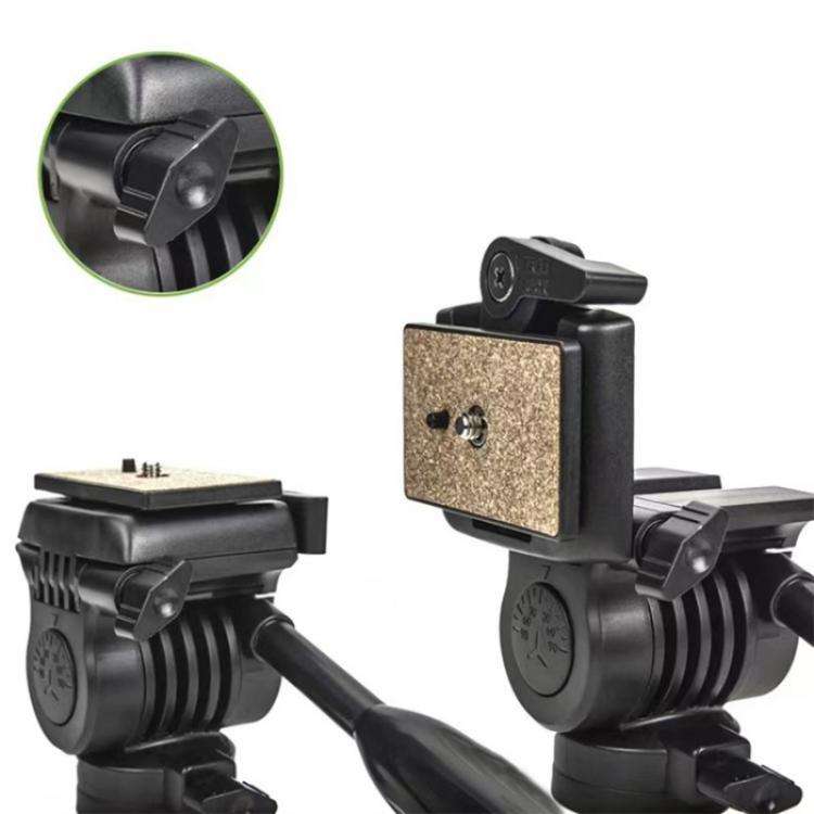 YUNTENG VCT-850 Camera Camcorder Hydraulic Gimbal Adapter 1 / 4 Screw Interface