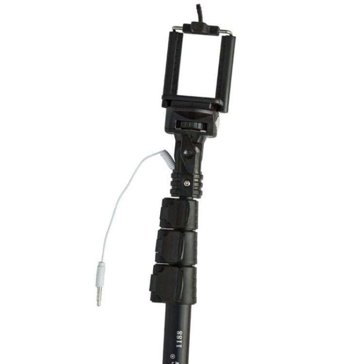 YUNTENG 1188 Retractable 3.5mm Wired Selfie Stick Monopod