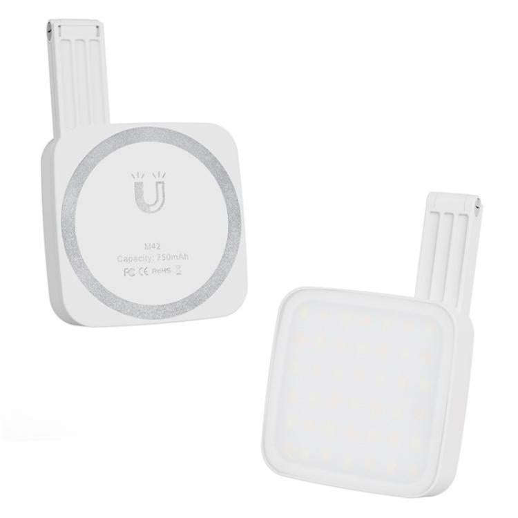 M42 Double-Sided Lighting Fill Light MagSafe Magnetic Phone Selfie Beauty Lamp(White)