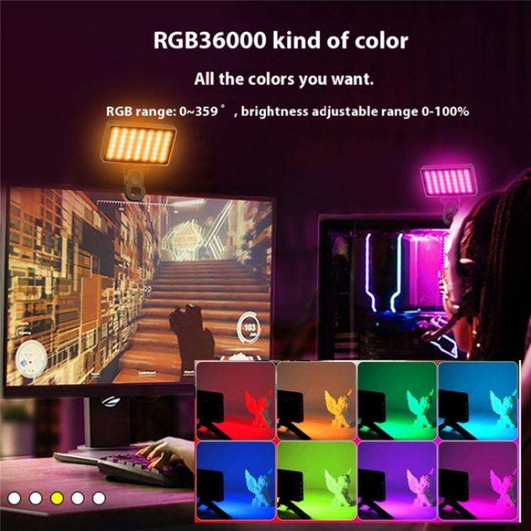 T140RGB Portable Full Color Fill Light for Video Recording / Live Photography