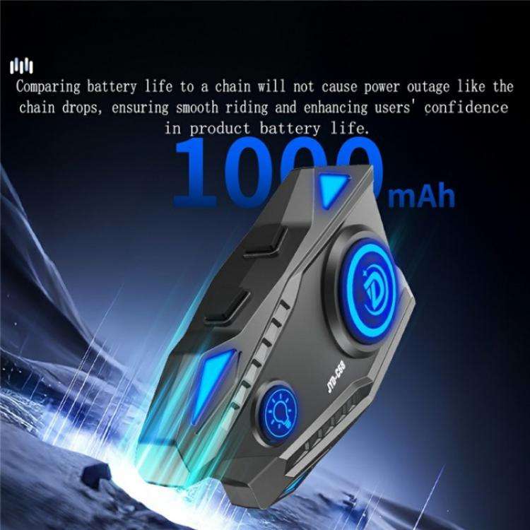 JYD-C68 Motorcycle Riders Helmet Hands-Free Wireless Bluetooth Music Headset