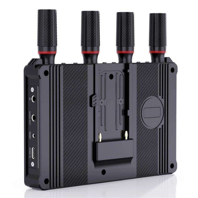 VRRIIS 083P Wth Screen Support 1TX to 5RX 400m Wireless HDMI Transmitter Receiver, Plug:UK Plug