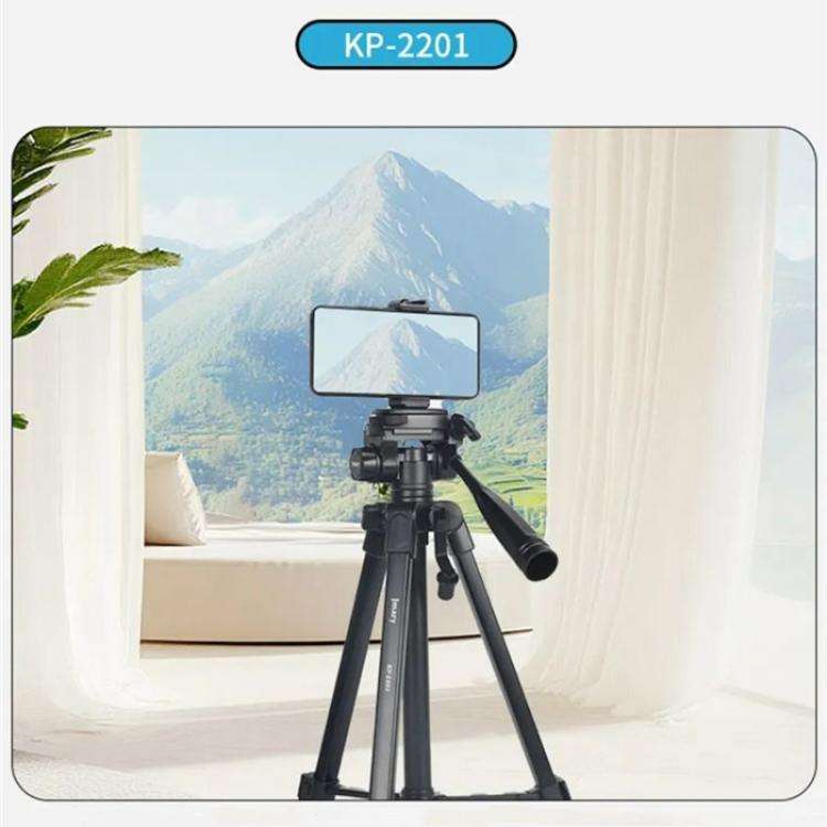 JMARY KP-2201 Portable 1.7m Adjustable Stand Smartphone / Camera Live Photography Tripod