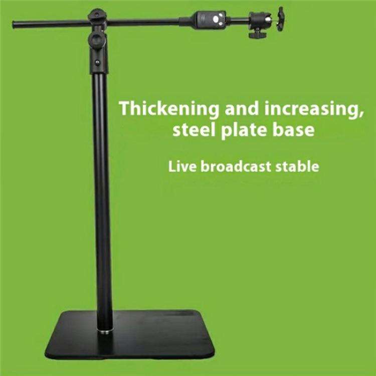YUNTENG VCT-838 Phone Camera Livestream Overhead Shooting Monopod Stand with Remote Control