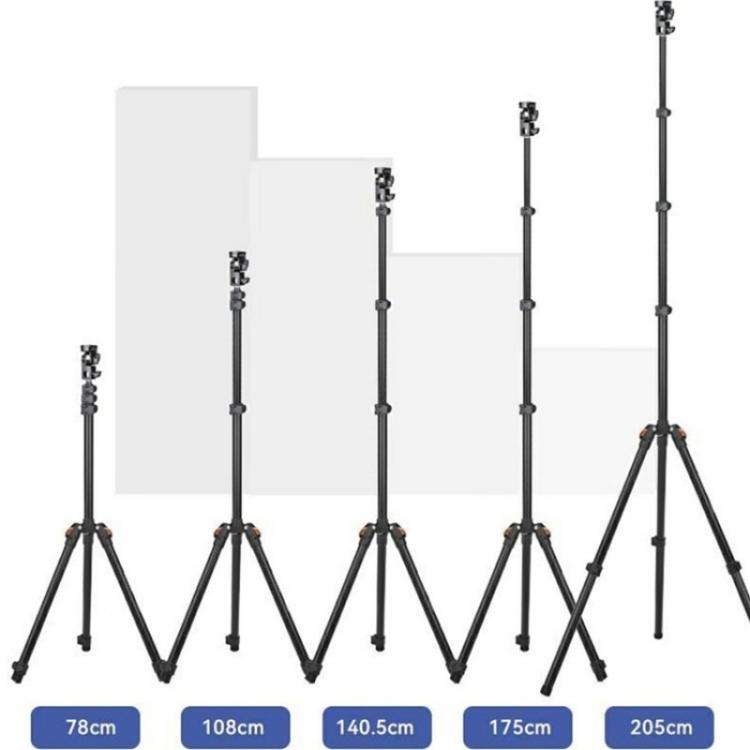 YUNTENG VCT-5228 Photography Live Streaming Aluminum Alloy Extendable Tripod