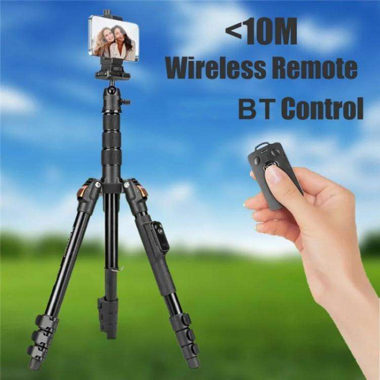 YUNTENG VCT-180 Selfie Stick Foldable Photography Camera Tripod Live Streaming Stand