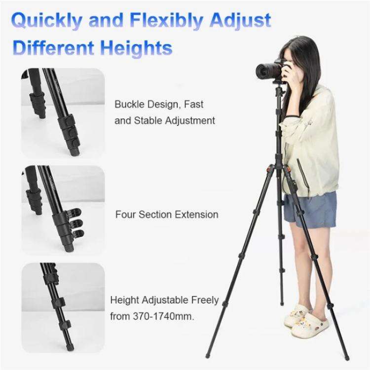 YUNTENG VCT-180 Selfie Stick Foldable Photography Camera Tripod Live Streaming Stand