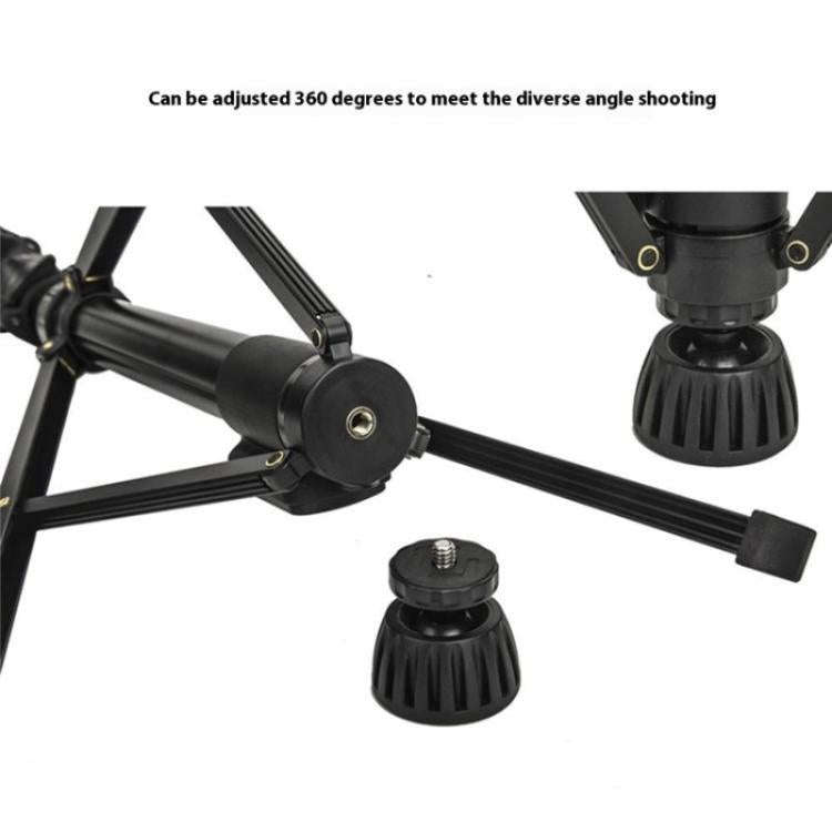 YUNTENG 638 Aluminum Alloy Extendable Stand Phone Holder Camera Tripod Monopod
