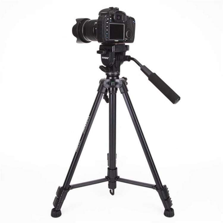 YUNTENG VCT-391RM Portable Live Streaming Stand for Sony JVC Canon Camera Tripod