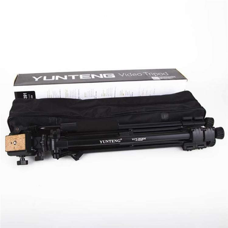 YUNTENG VCT-391RM Portable Live Streaming Stand for Sony JVC Canon Camera Tripod