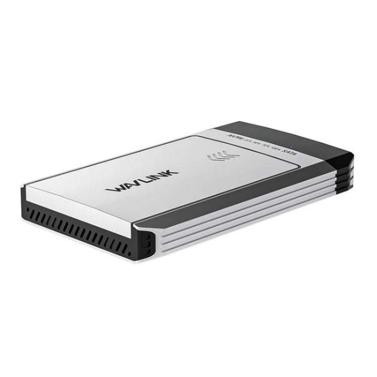 WAVLINK ST347 One-Click Offline Clone Dual Slot M.2 SSD Enclosure USB-C 3.2 Gen2 10Gbps(EU Plug)