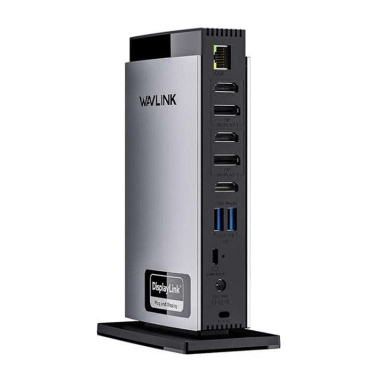 WAVLINK WL-UG69PD13Pro DisplayLink Docking Station 15 in 1 USB-C Hub for MacBook Laptop(US Plug)