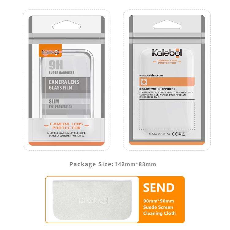 For Samsung Galaxy Z Fold7 5G Kalebol Individual Camera Lens Diamond Ring Protector(Silver)