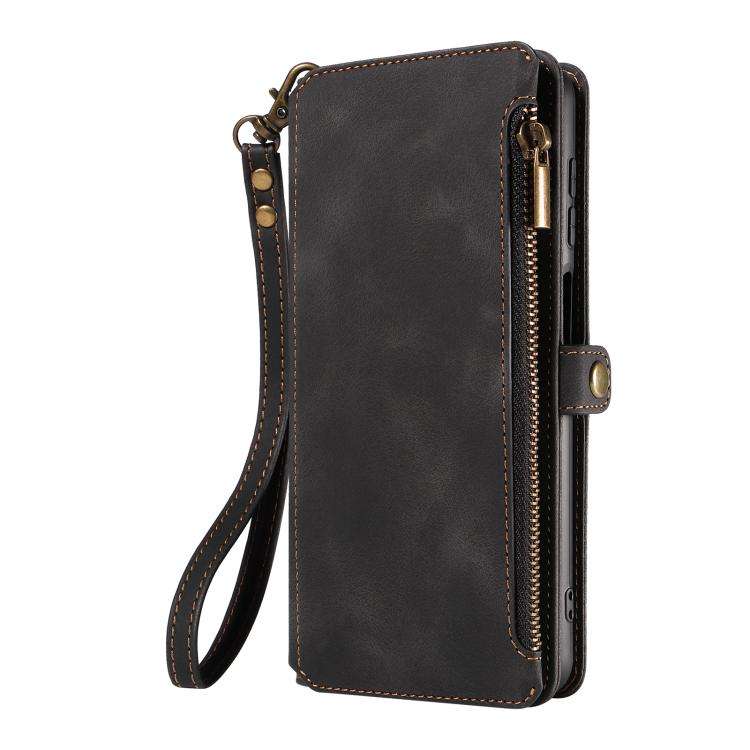 For Google Pixel 7 Fantasy Multifunctional Zipper Wallet Leather Phone Case(Black)