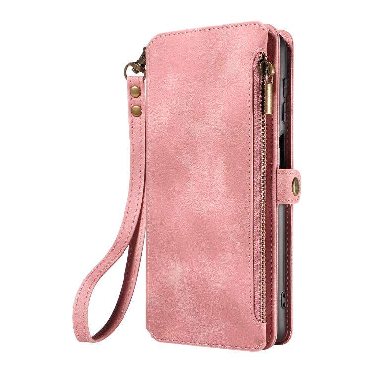 For Google Pixel 7a Fantasy Multifunctional Zipper Wallet Leather Phone Case(Pink)