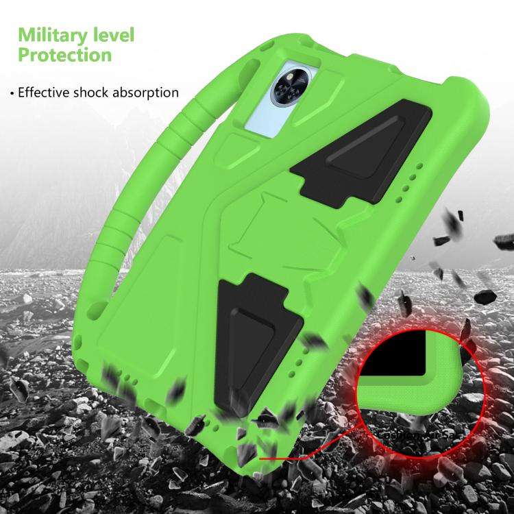 For Doogee U11 / U11 Pro 11 2025 EVA Shockproof Tablet Case with Holder(Green)