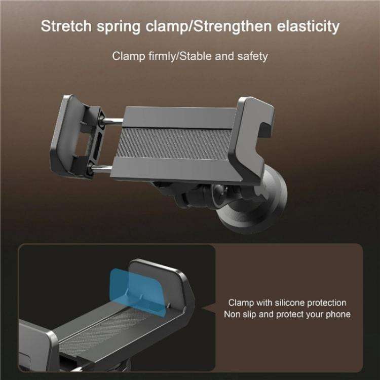 X037 360 Degree Adjustable Magnetic Base Phone Holder for Gym Equipment
