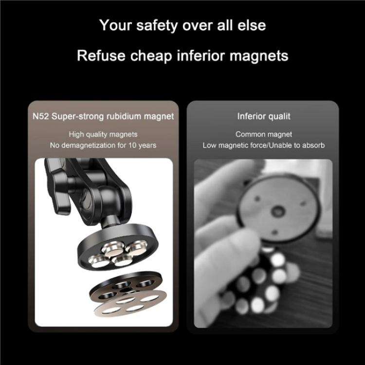 X037 360 Degree Adjustable Magnetic Base Phone Holder for Gym Equipment