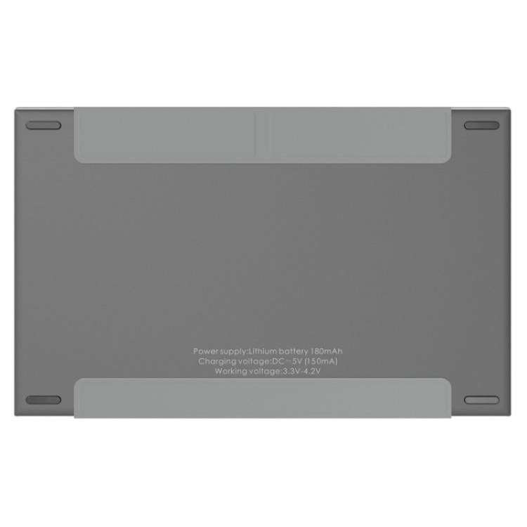 KF86 MAX Foldable Wireless Bluetooth-Compatible Keyboard With Touchpad + Leather Case