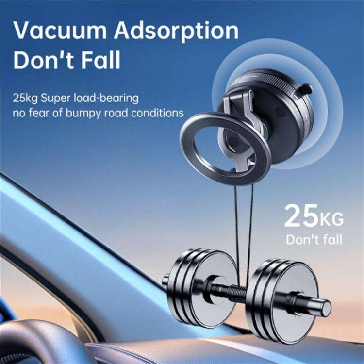 S11 360 Degree Rotation Foldable Alloy Phone Holde Dashboard Magnetic Car Phone Holde