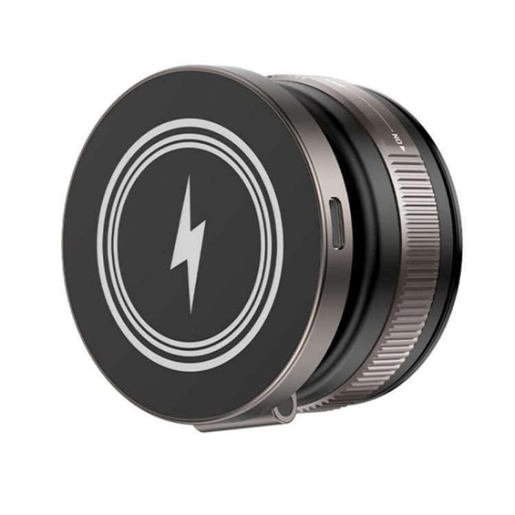 D1W Wireless Charger Magnetic Car Phone Holder Foldable Vacuum Suction Phone Mount Stand