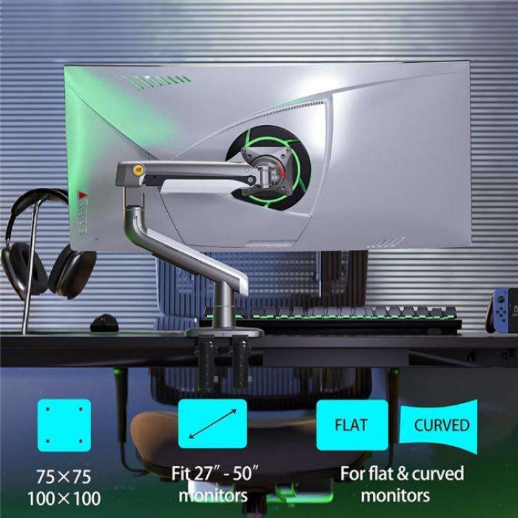 NORTH BAYOU A5 Flat Ultrawide Curved Monitors Bracket Gaming Monitor Arm VESA Mount