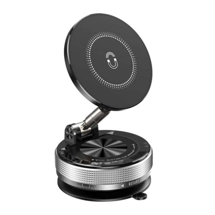 SD09 Dashboard Windshield Vacuum Suction Phone Holder Magnetic Car Mount Foldable Stand