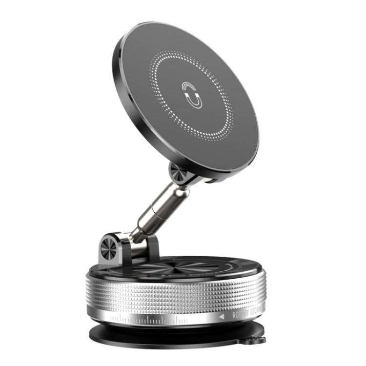 SD09 Dashboard Windshield Vacuum Suction Phone Holder Magnetic Car Mount Foldable Stand