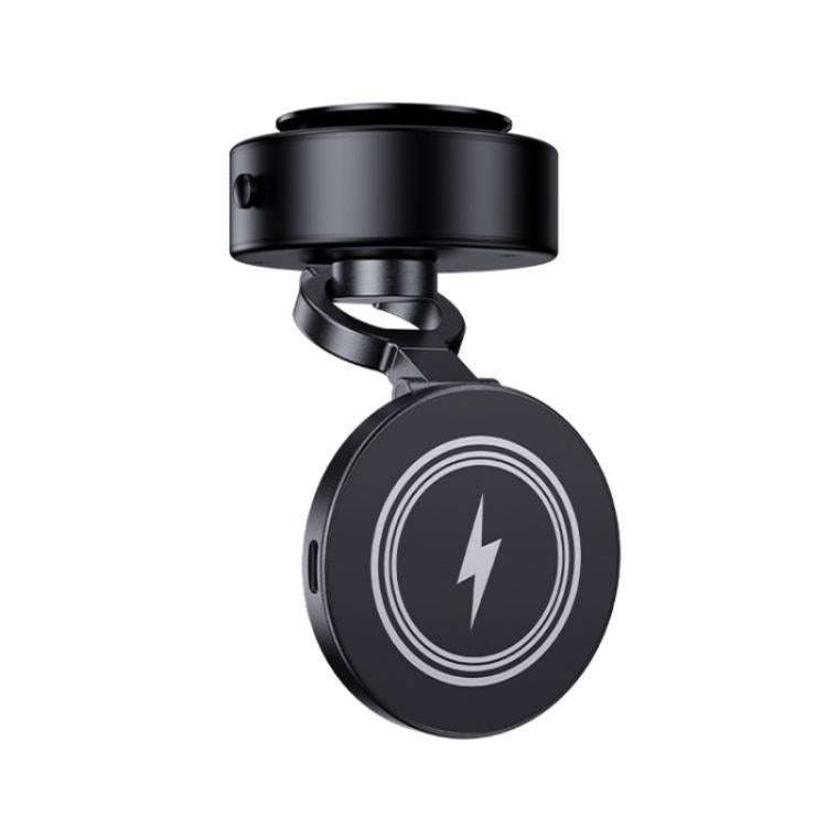 D1 15W Wireless Charging Electric Vacuum Suction Multi  Angle Rotating Car Phone Holder